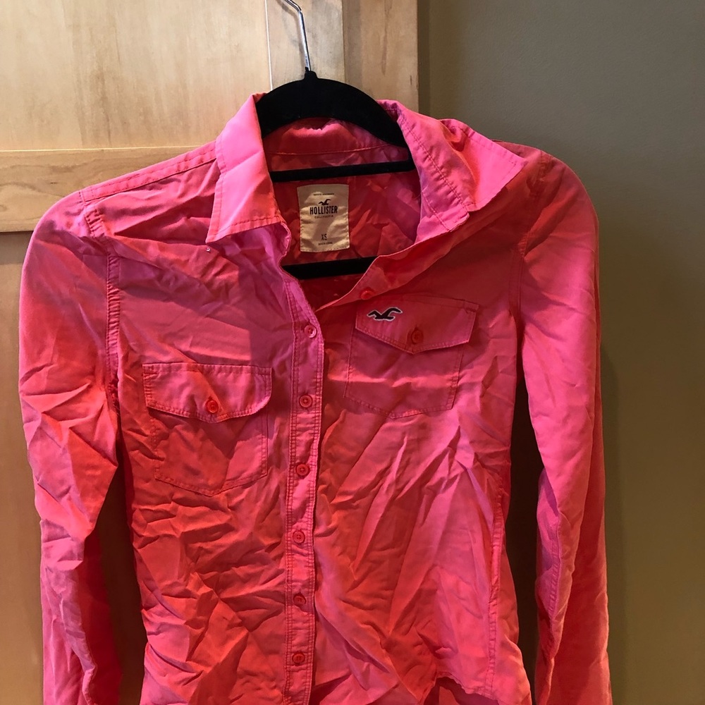 hollister dressy polo shirt